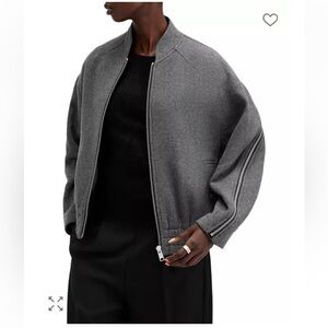 AllSaints Hackney Bomber Size Small